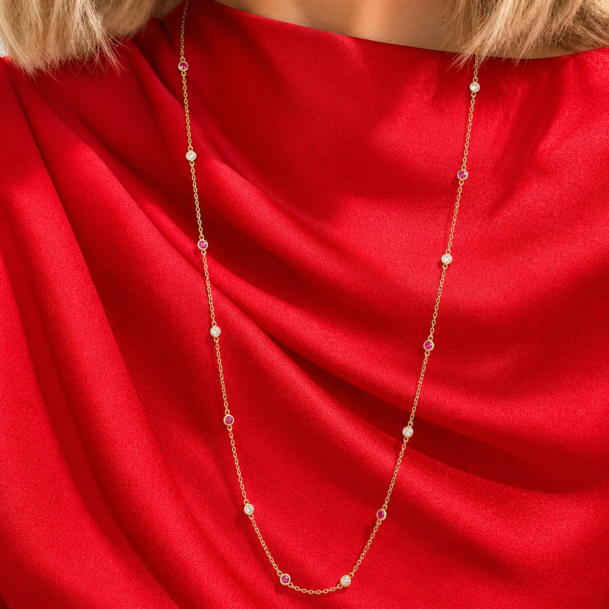 Multicolor Long Chain