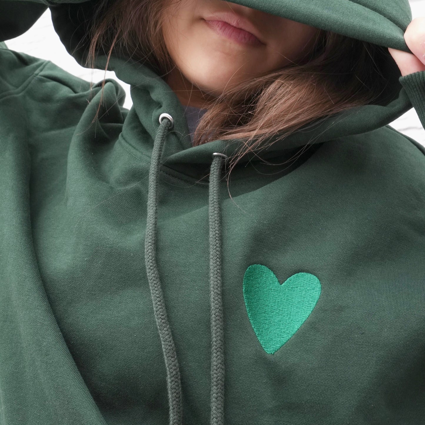 LOVE EMBROIDERY HOODIE