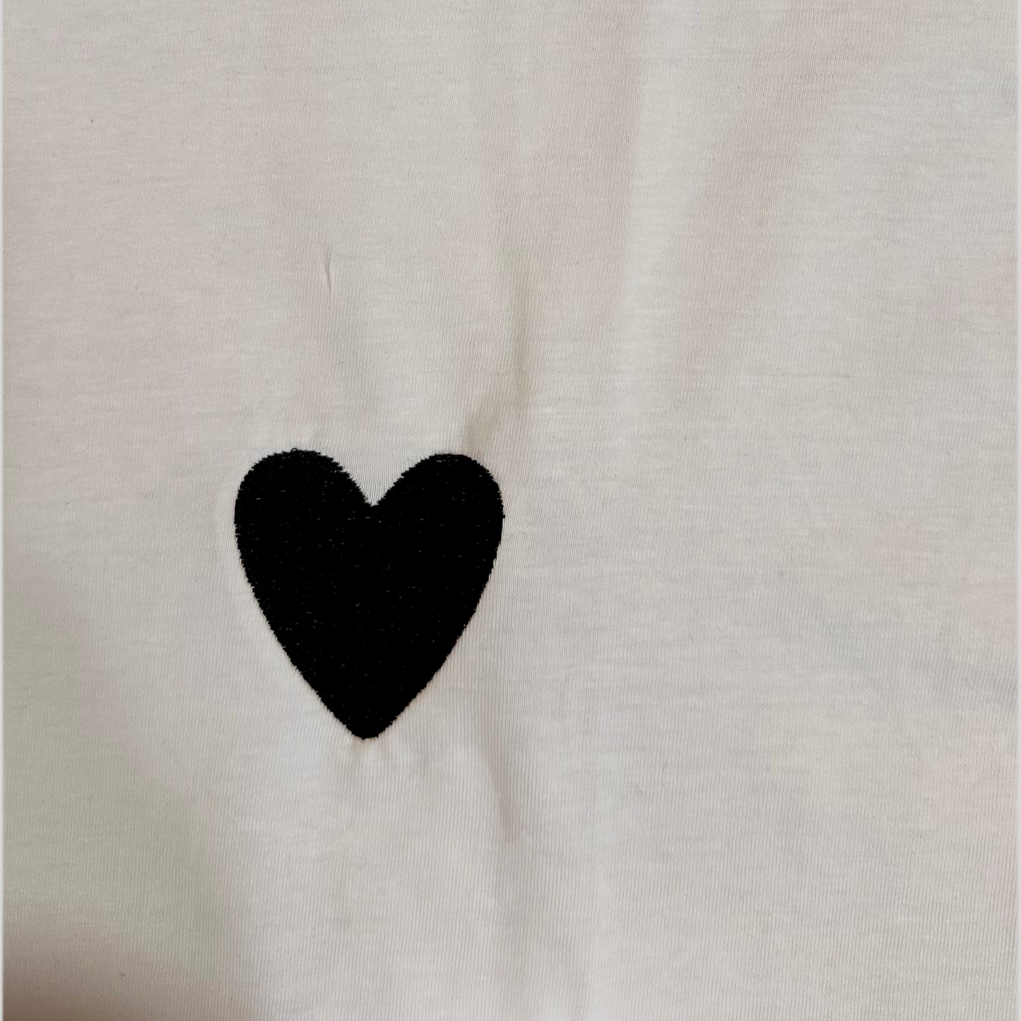 LOVE OVERSIZED EMBROIDERY T-SHIRT