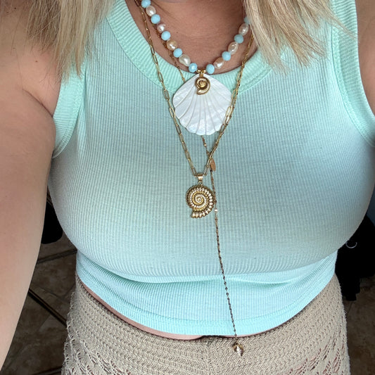 Caracol necklace