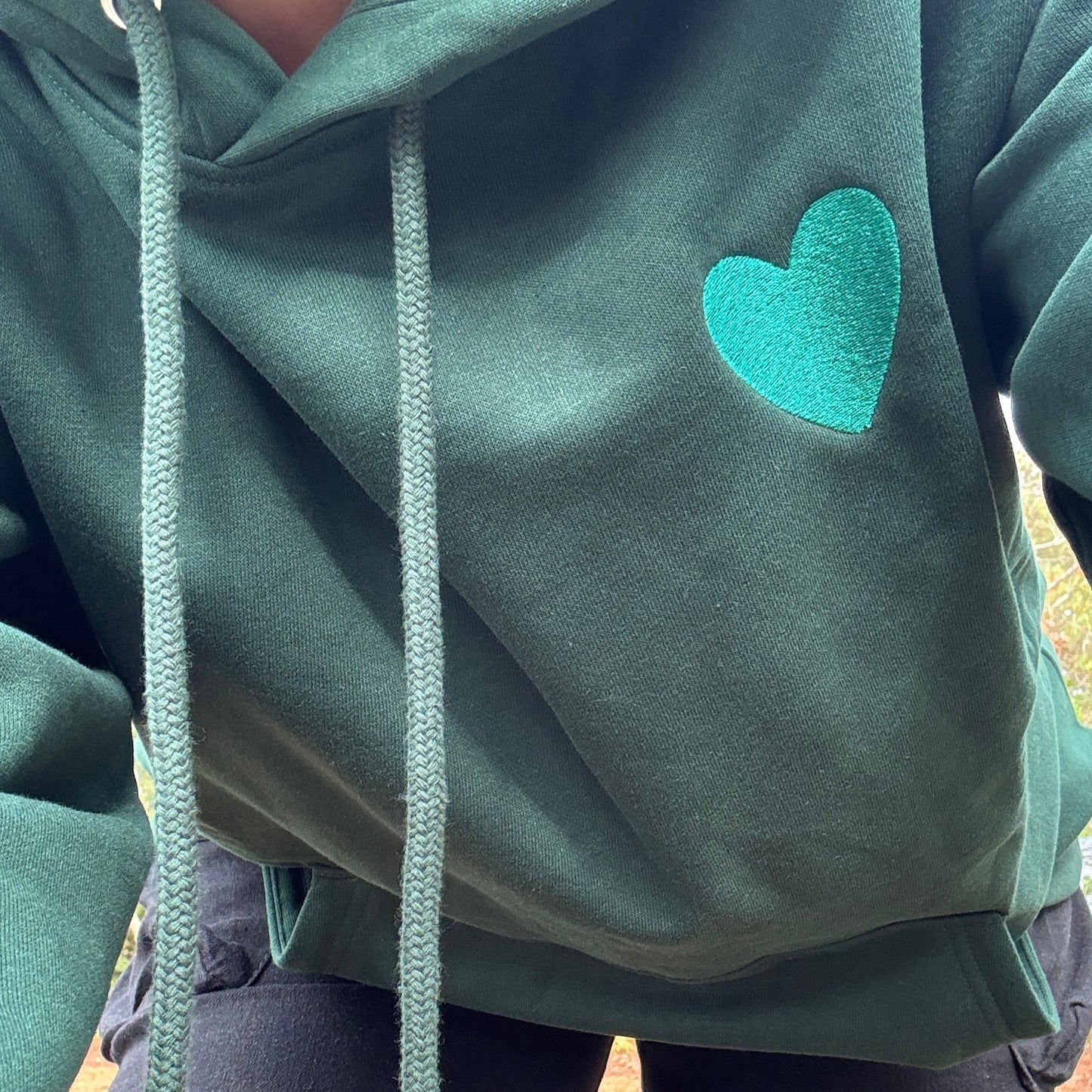 LOVE EMBROIDERY HOODIE