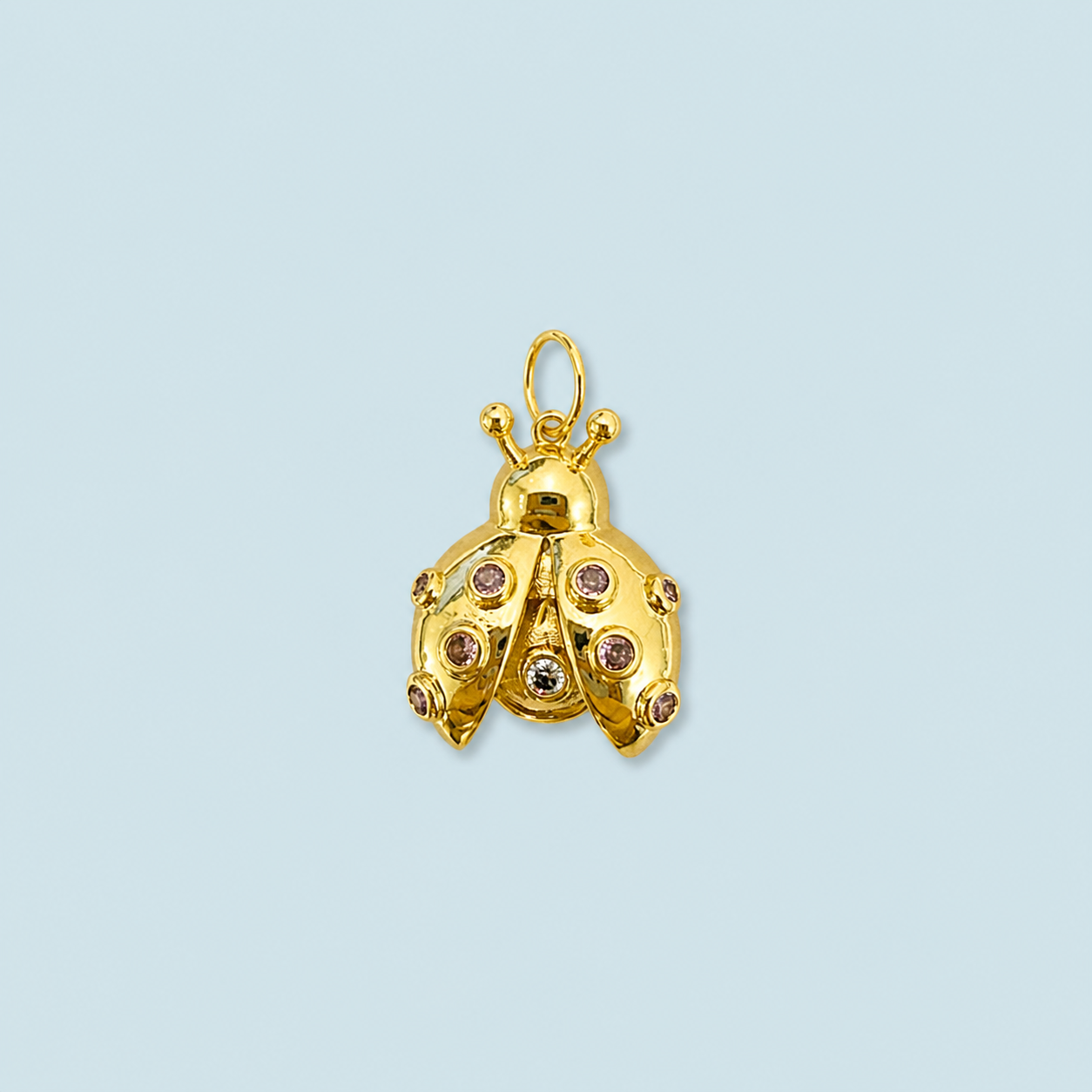 Lady Bug Pave Charm