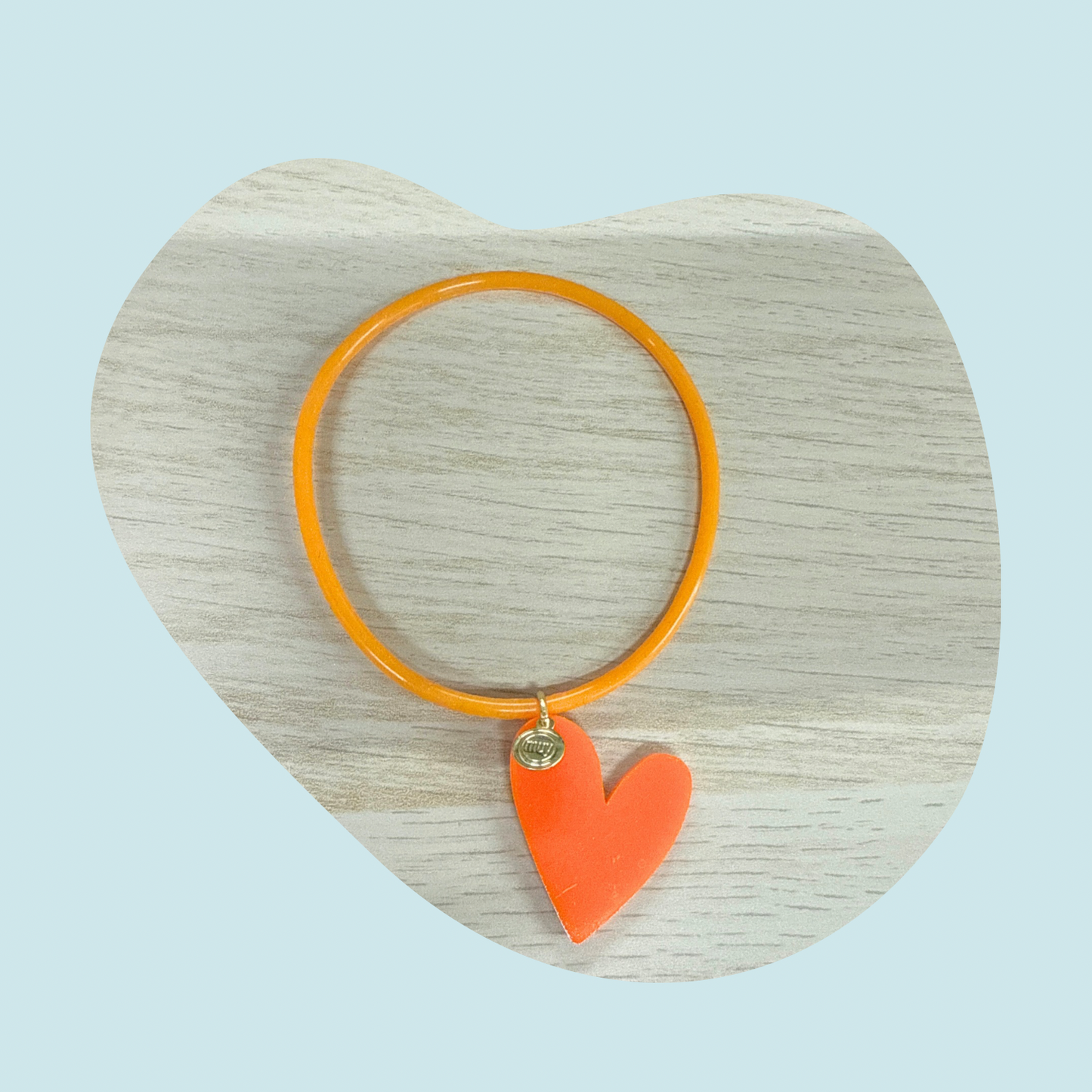 JELLY HEART BRACELET