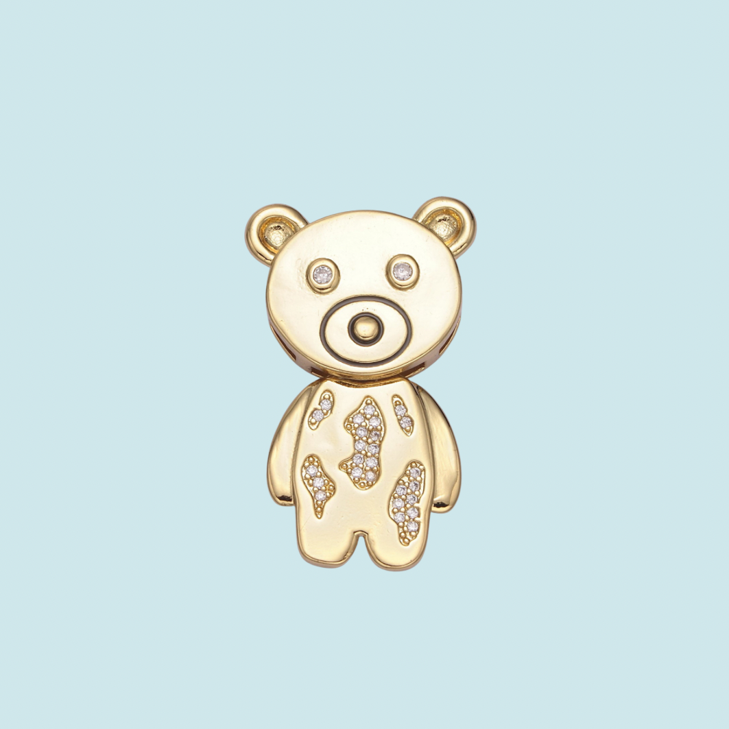 Bear Pendant (best with small paper clip chain)