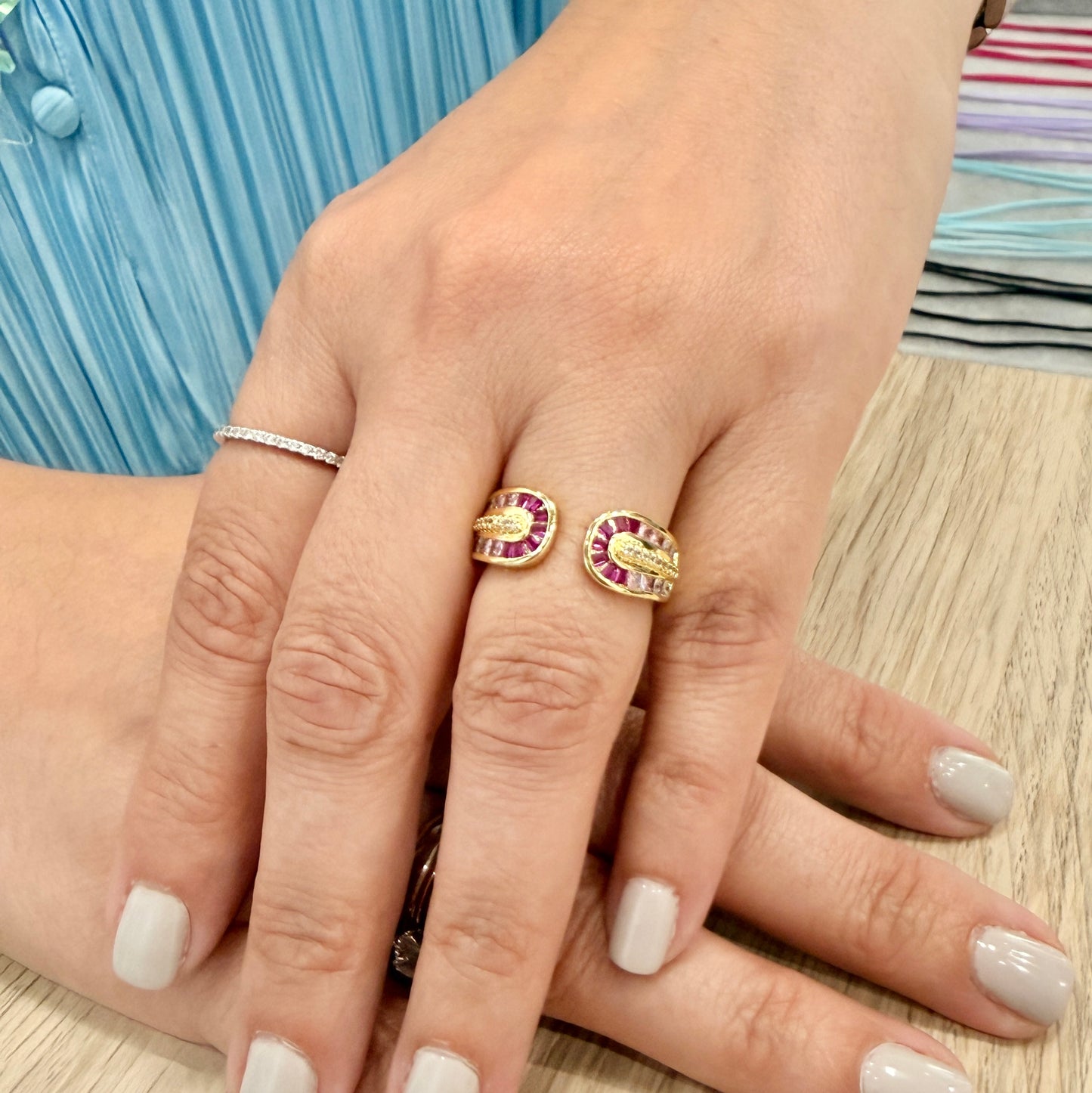 Peacock Ring