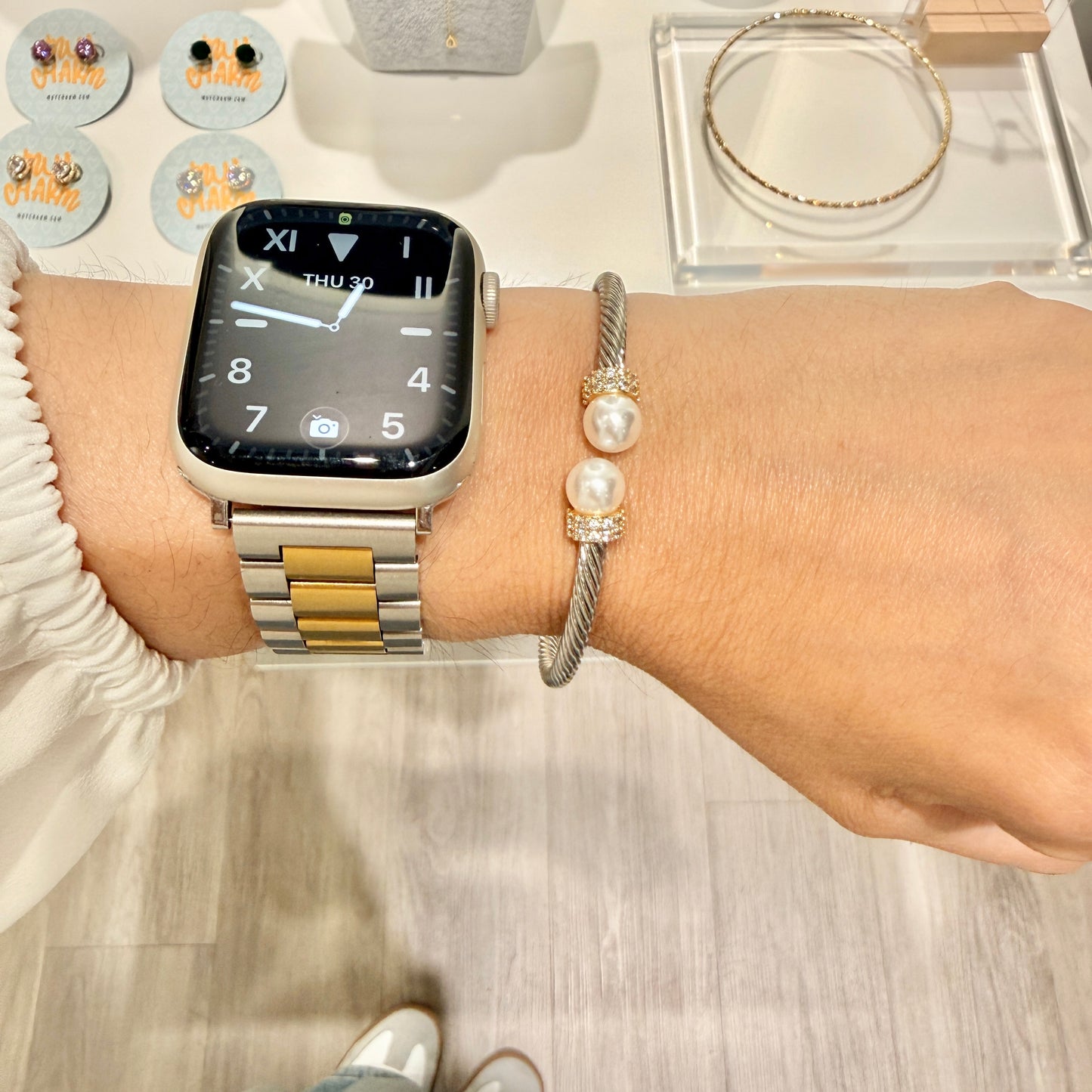 Silver Cable Bracelet