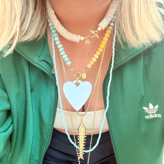 Muy Charm Acrylic Big Heart