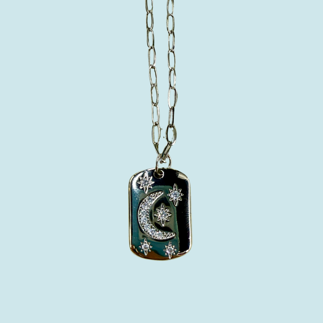 Military Silver Necklace