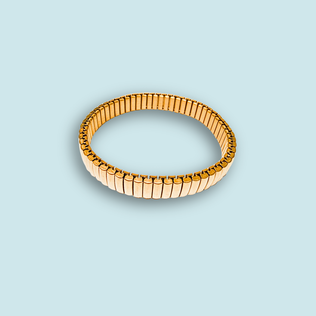 Classic Elastic Gold Bracelet