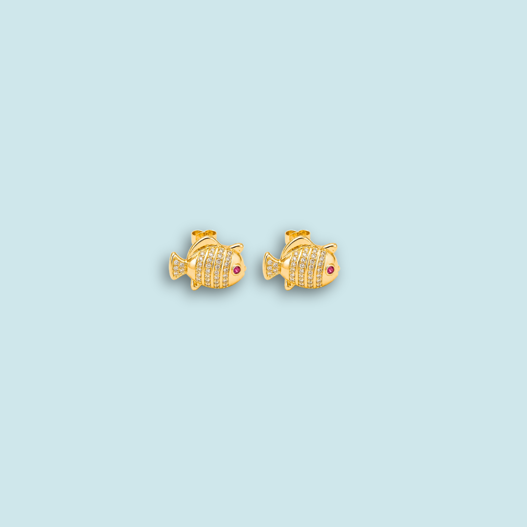 Fish earrings
