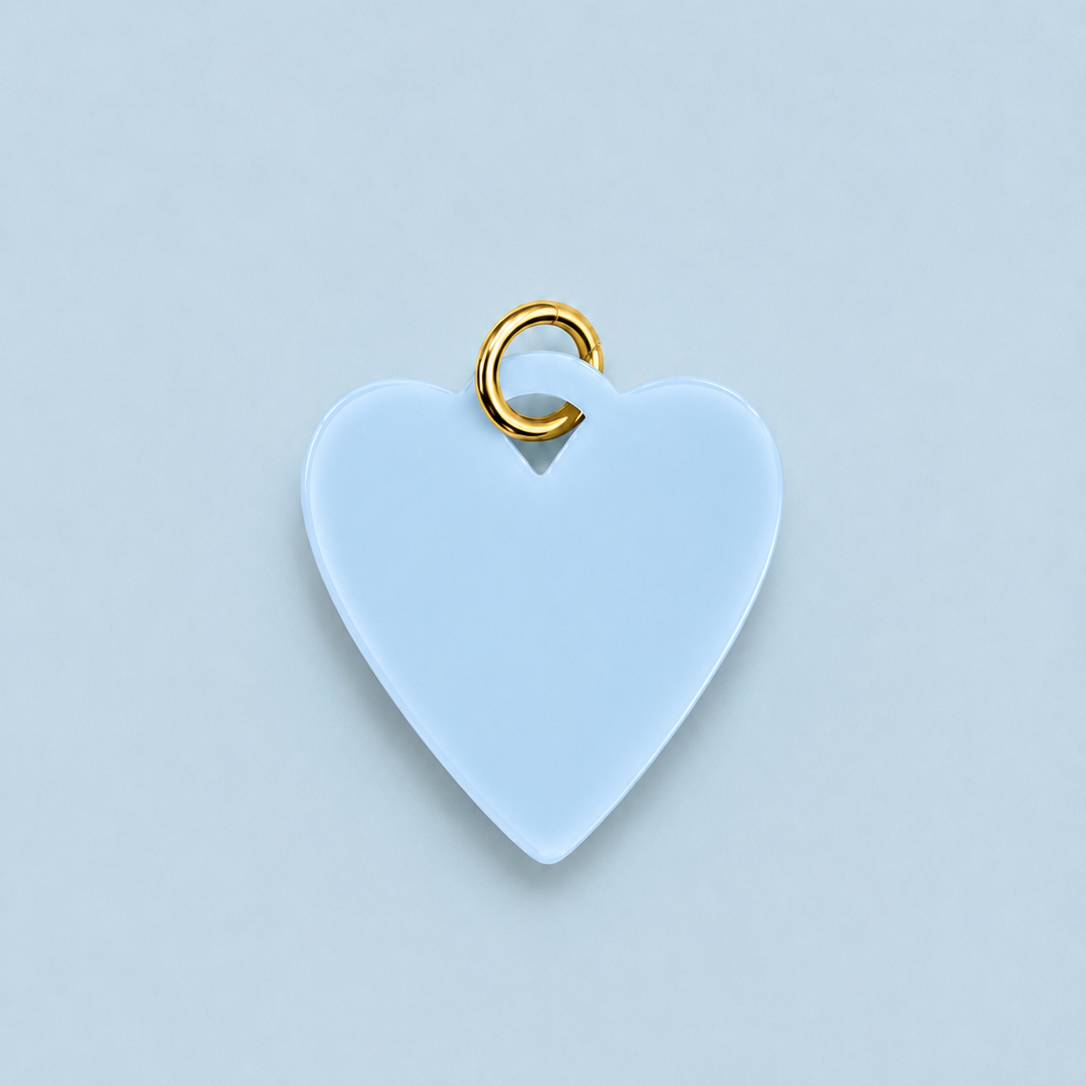 Muy Charm Acrylic Big Heart