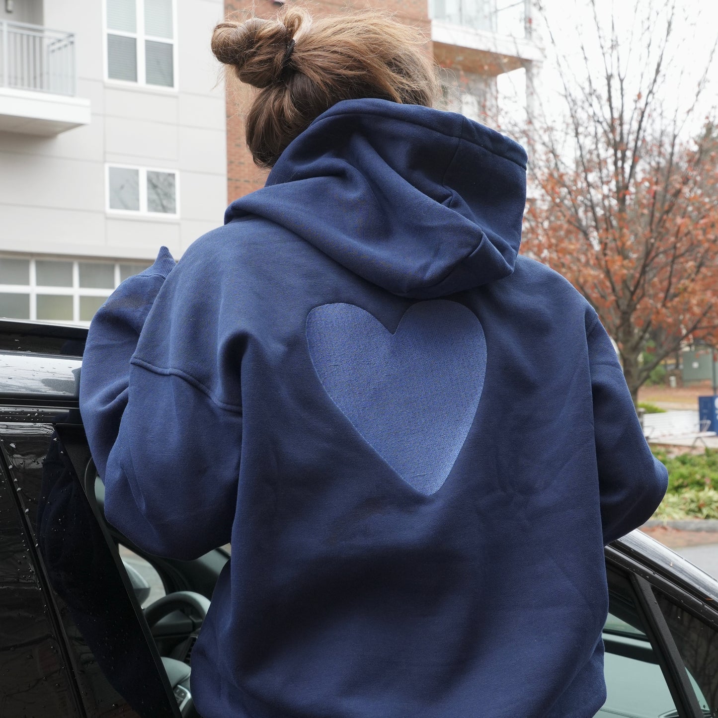 LOVE EMBROIDERY HOODIE