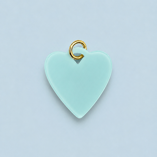 Muy Charm Acrylic Big Heart