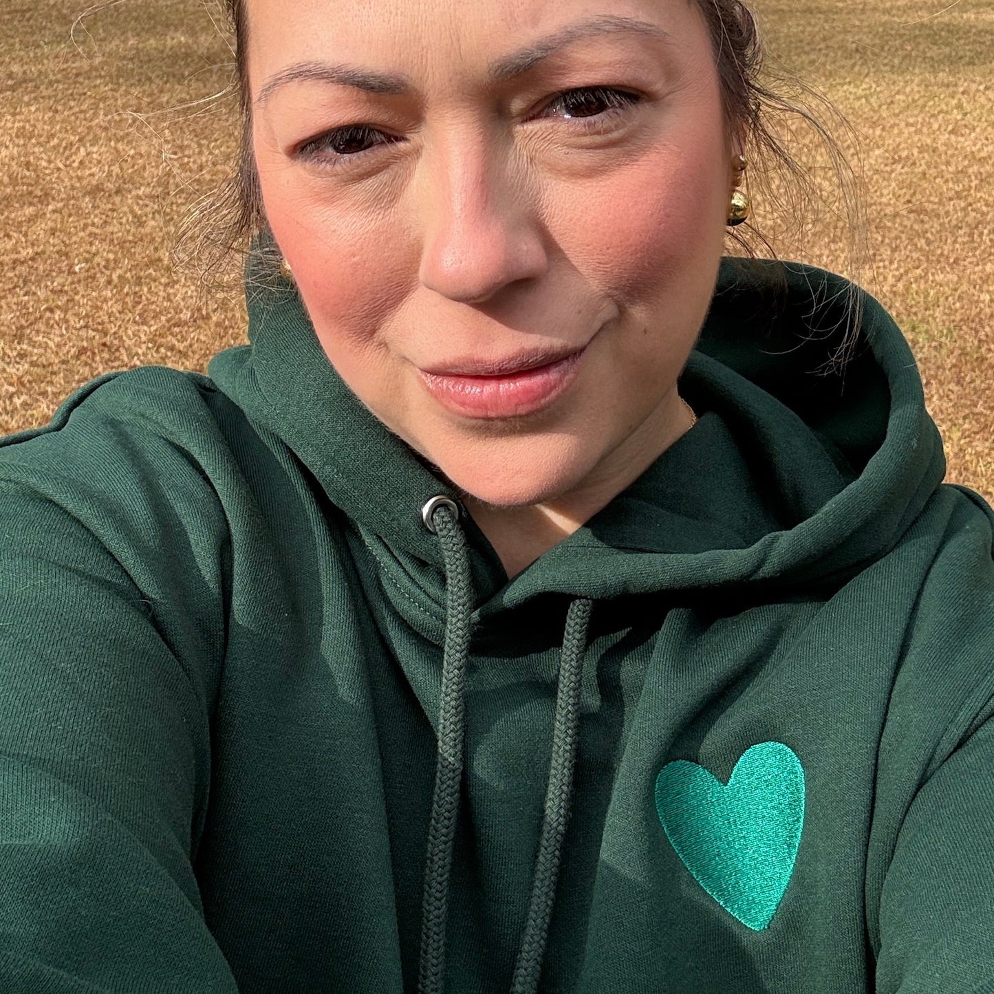 LOVE EMBROIDERY HOODIE