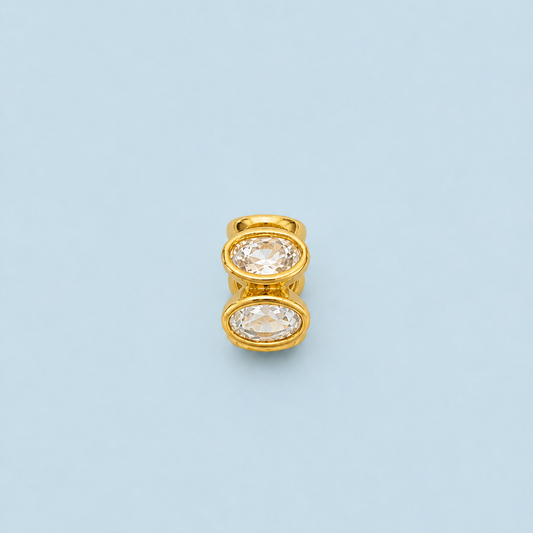 Mini Crystal Baguette Spacer