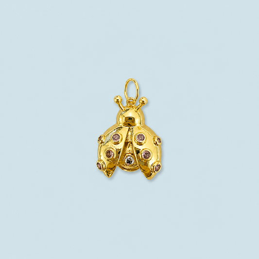 Lady Bug Pave Charm