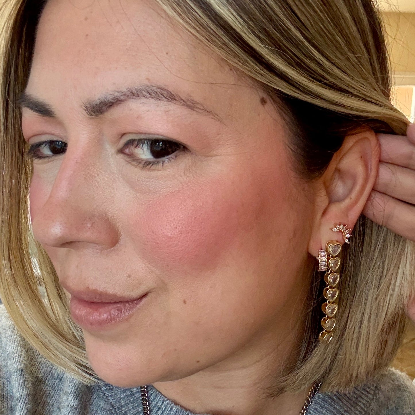 Mini sparkling earrings