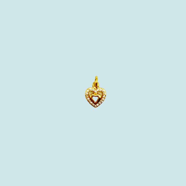MINI HEART GEMS CHARM
