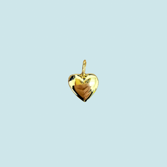 GOLD PLATED HEART CHARM