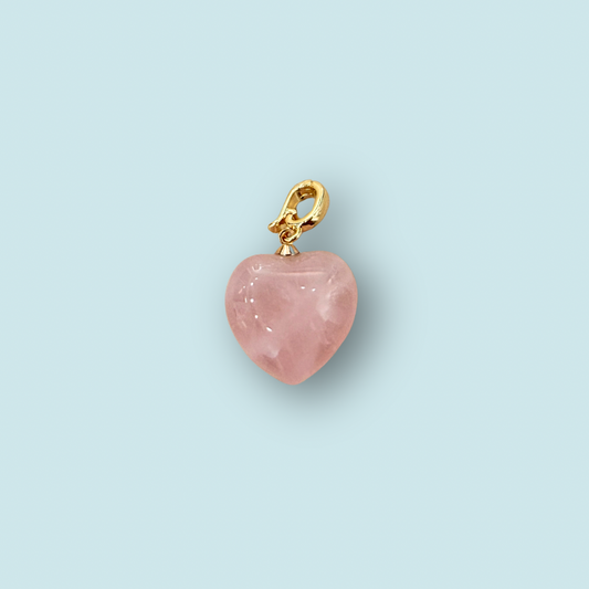 Heart Stone Charms