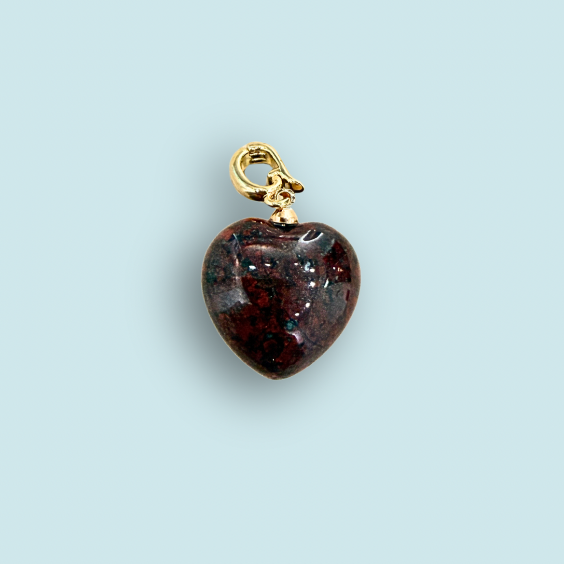 Heart Stone Charms