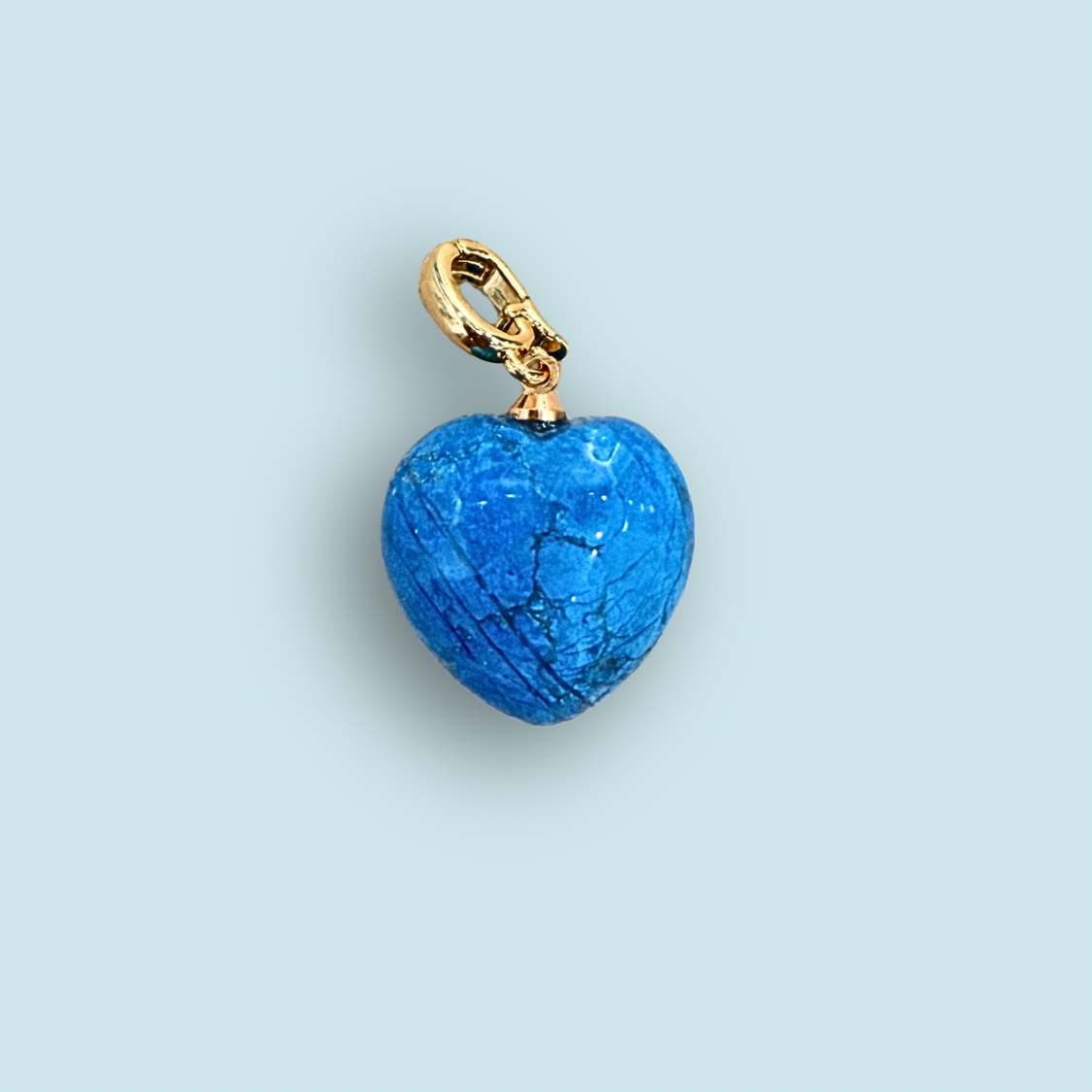 Heart Stone Charms