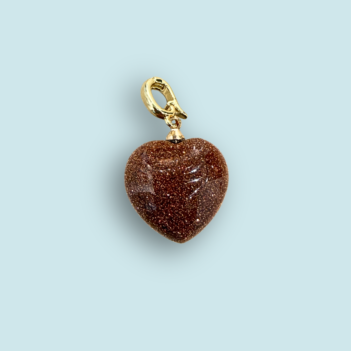 Heart Stone Charms