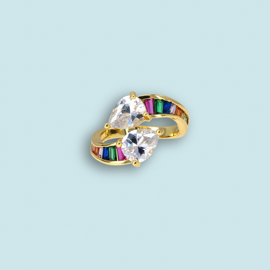 Multicolor Stones Ring