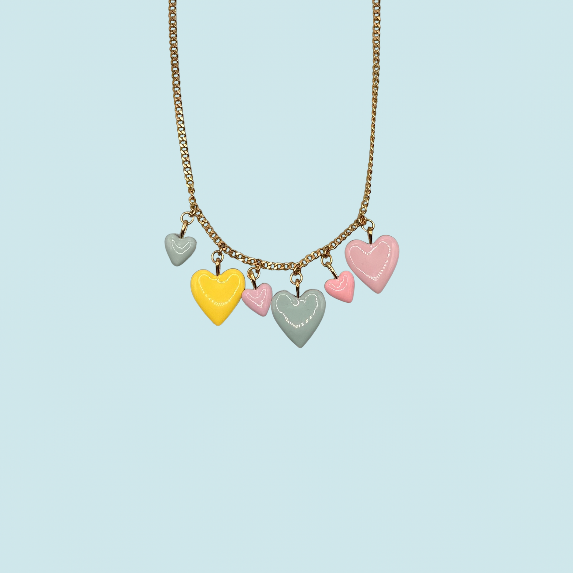 PASTEL GOLD NECKLACE