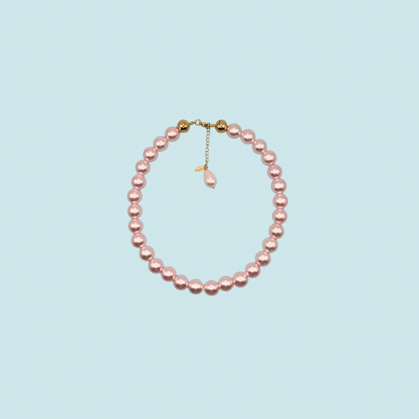 CLASSIC PINK PEARL NECKLACE