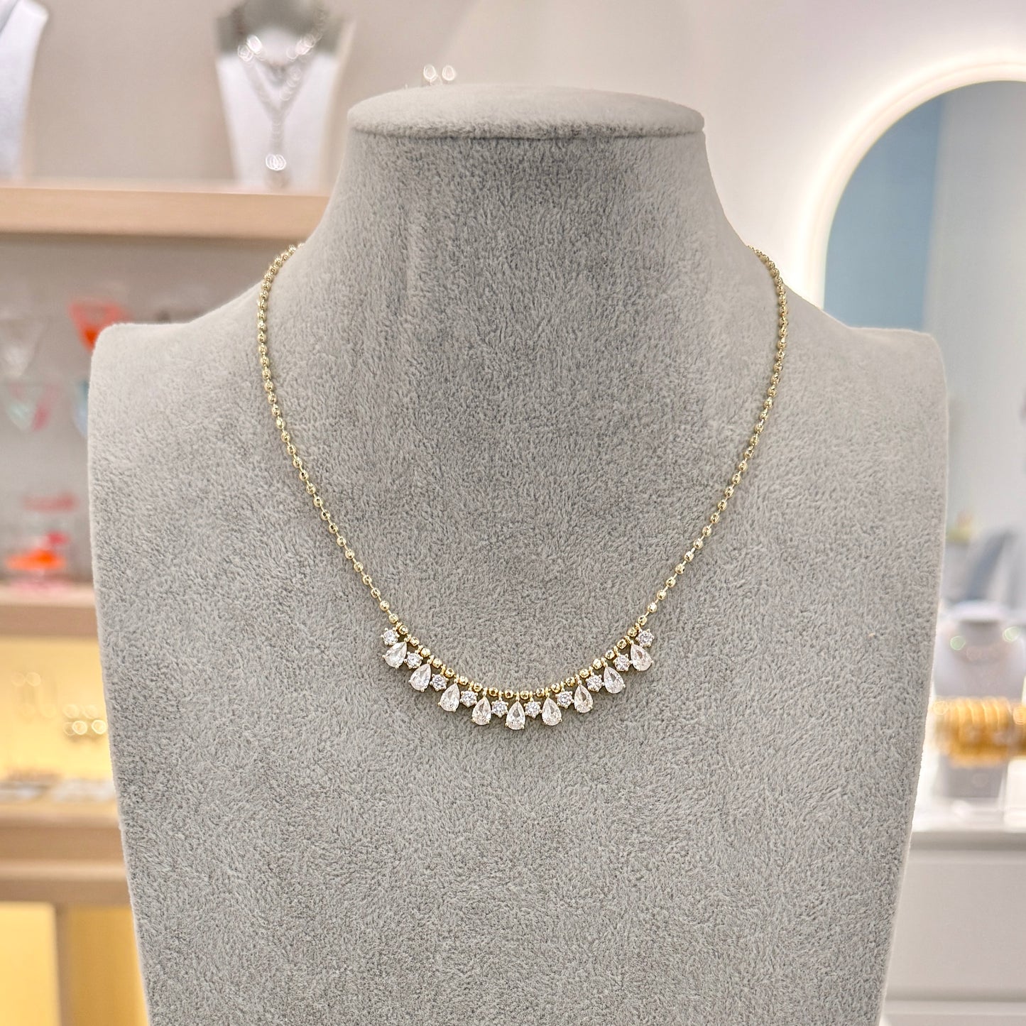 Stone Charms Necklace