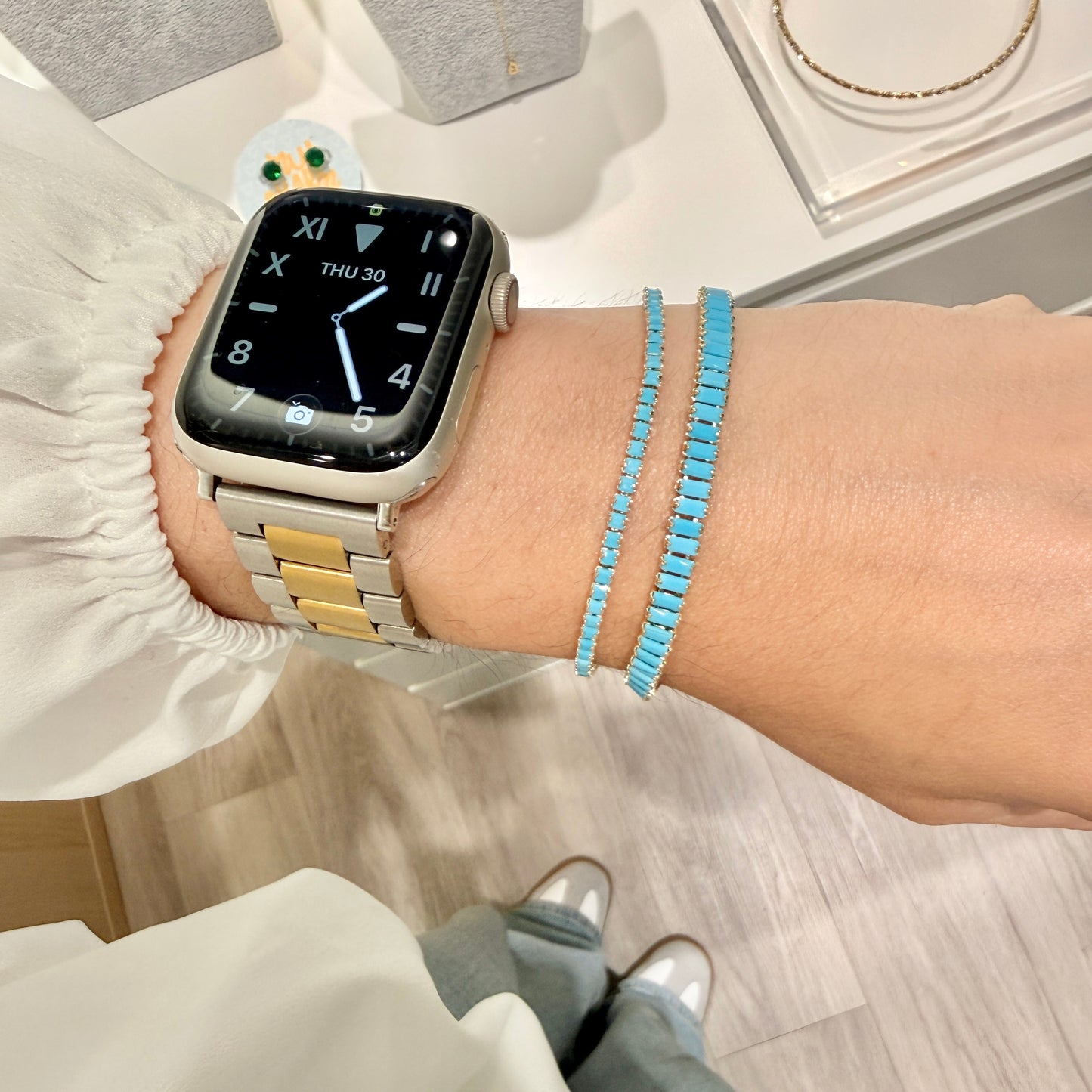 Turqueza Tenis Bracelet