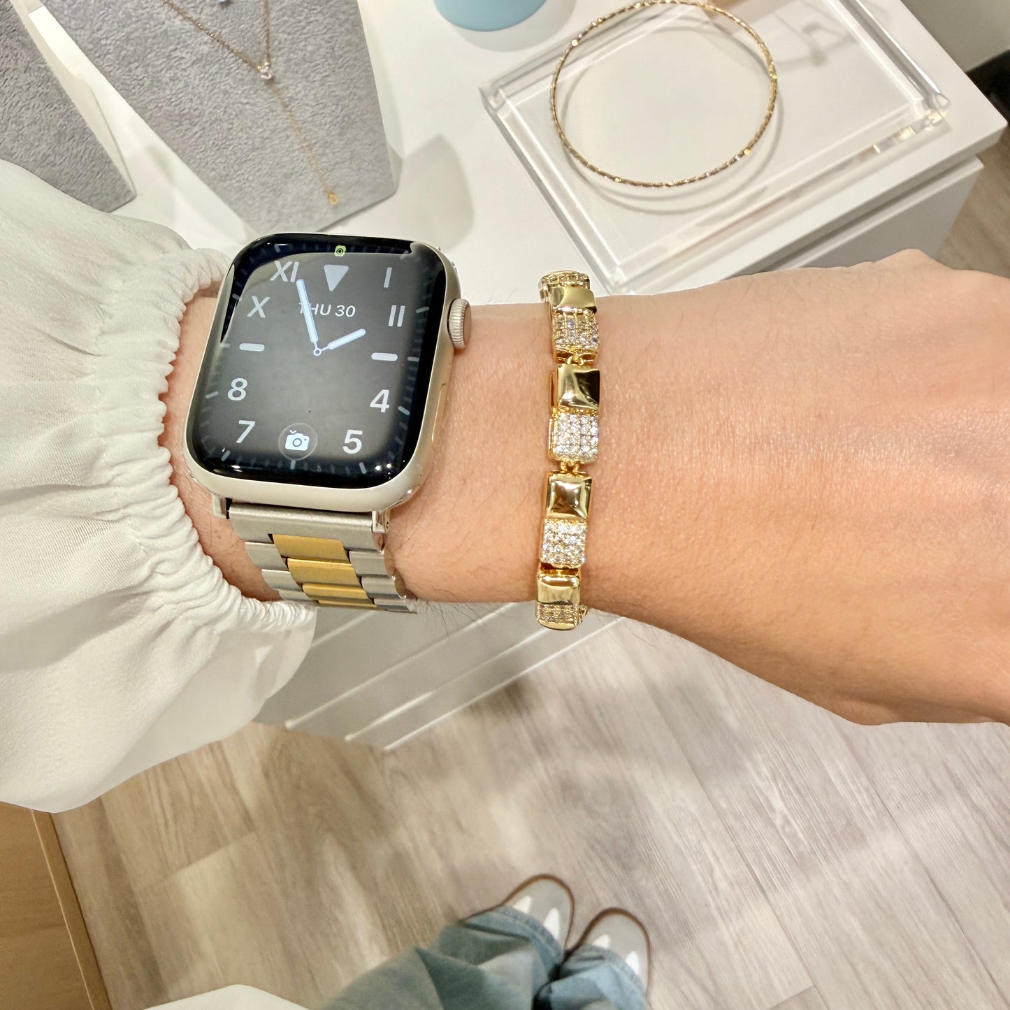 Shiny Square Bracelet