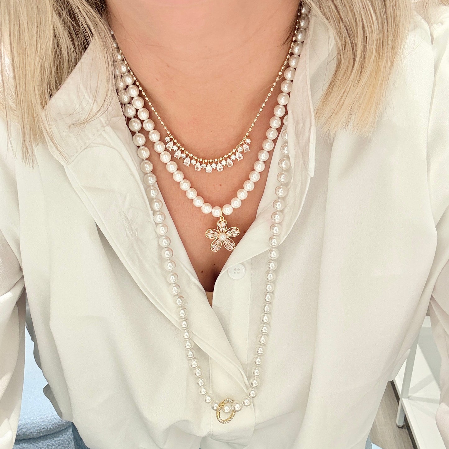 Mother's Pearl Necklace