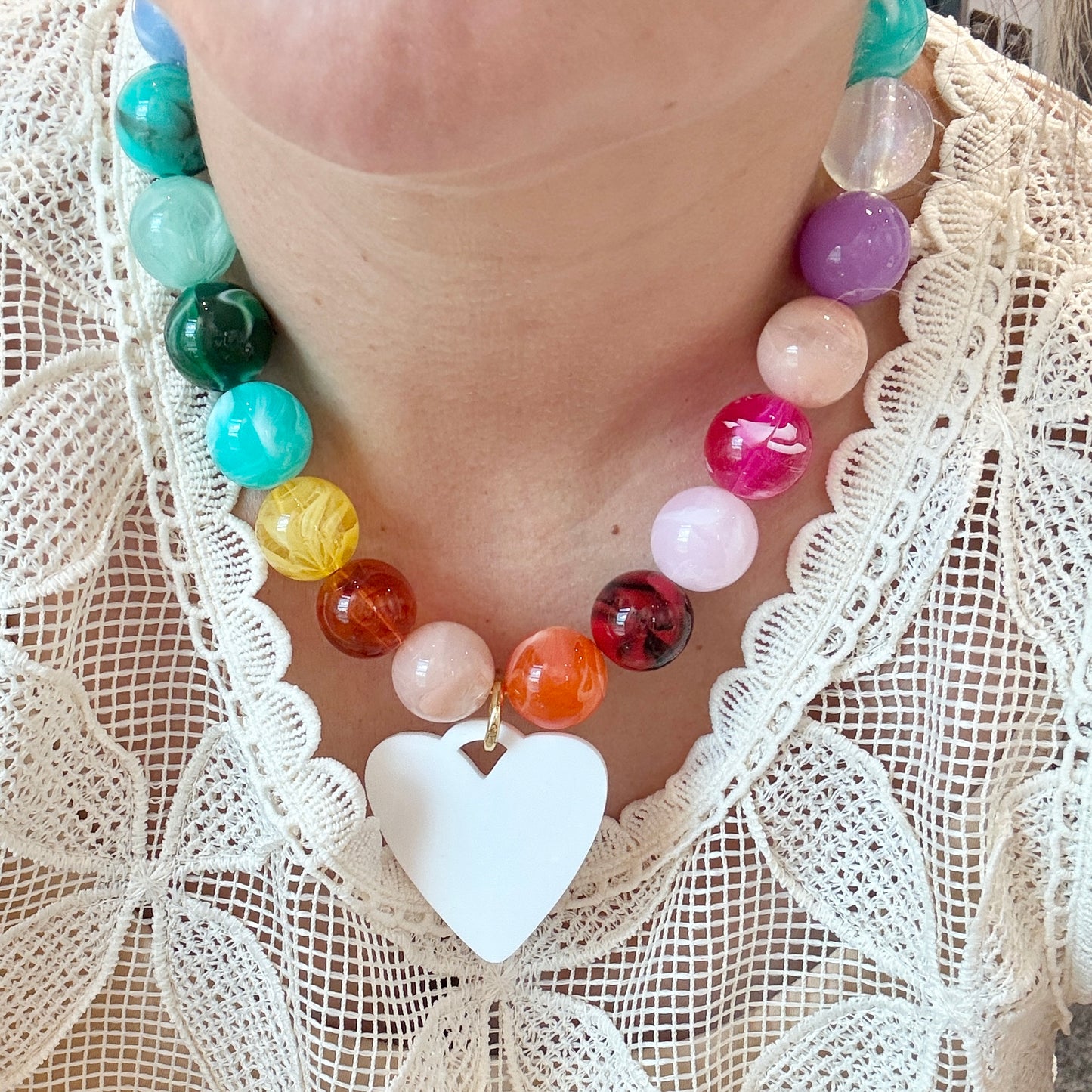 Bubble Gum Necklace
