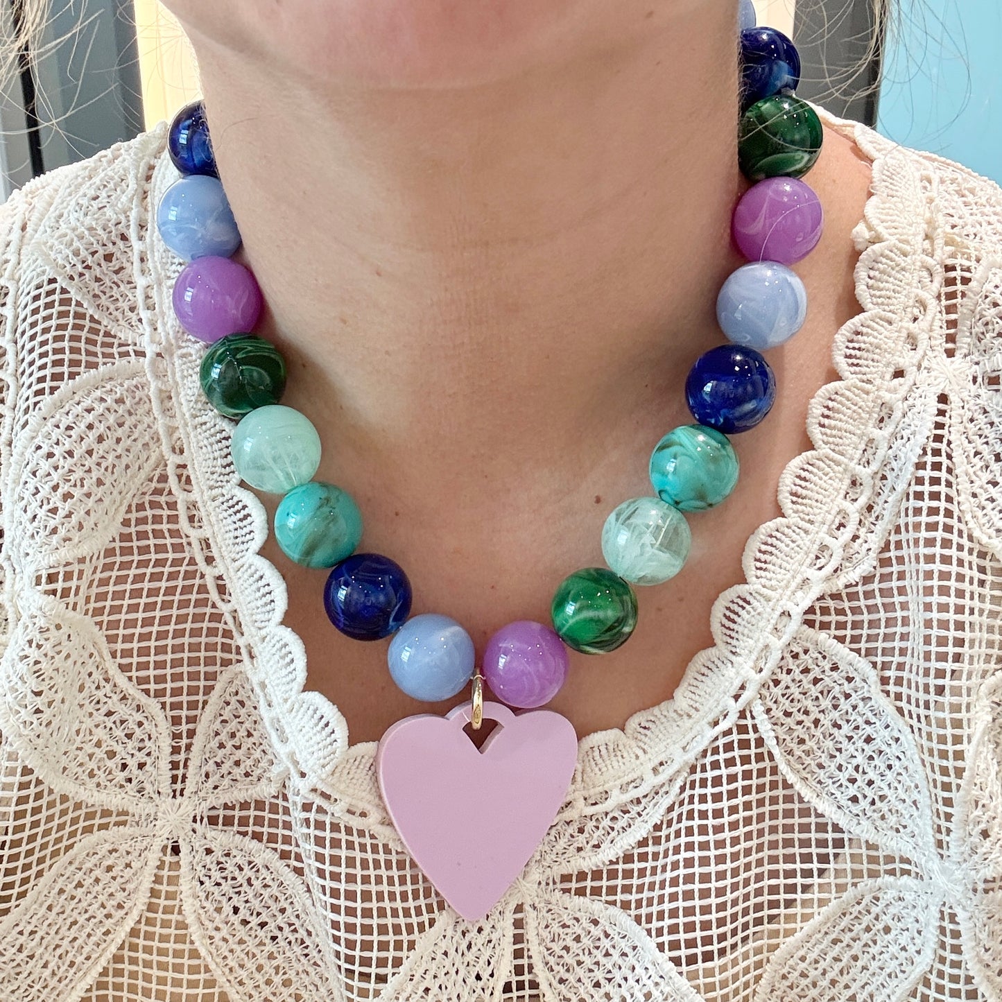 Bubble Gum Necklace
