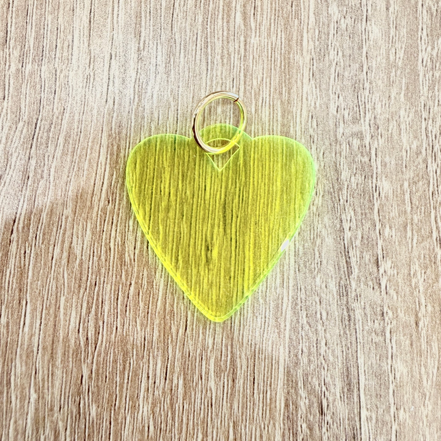 Muy Charm Translucent heart