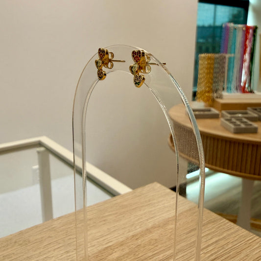 Mini rainbow earrings