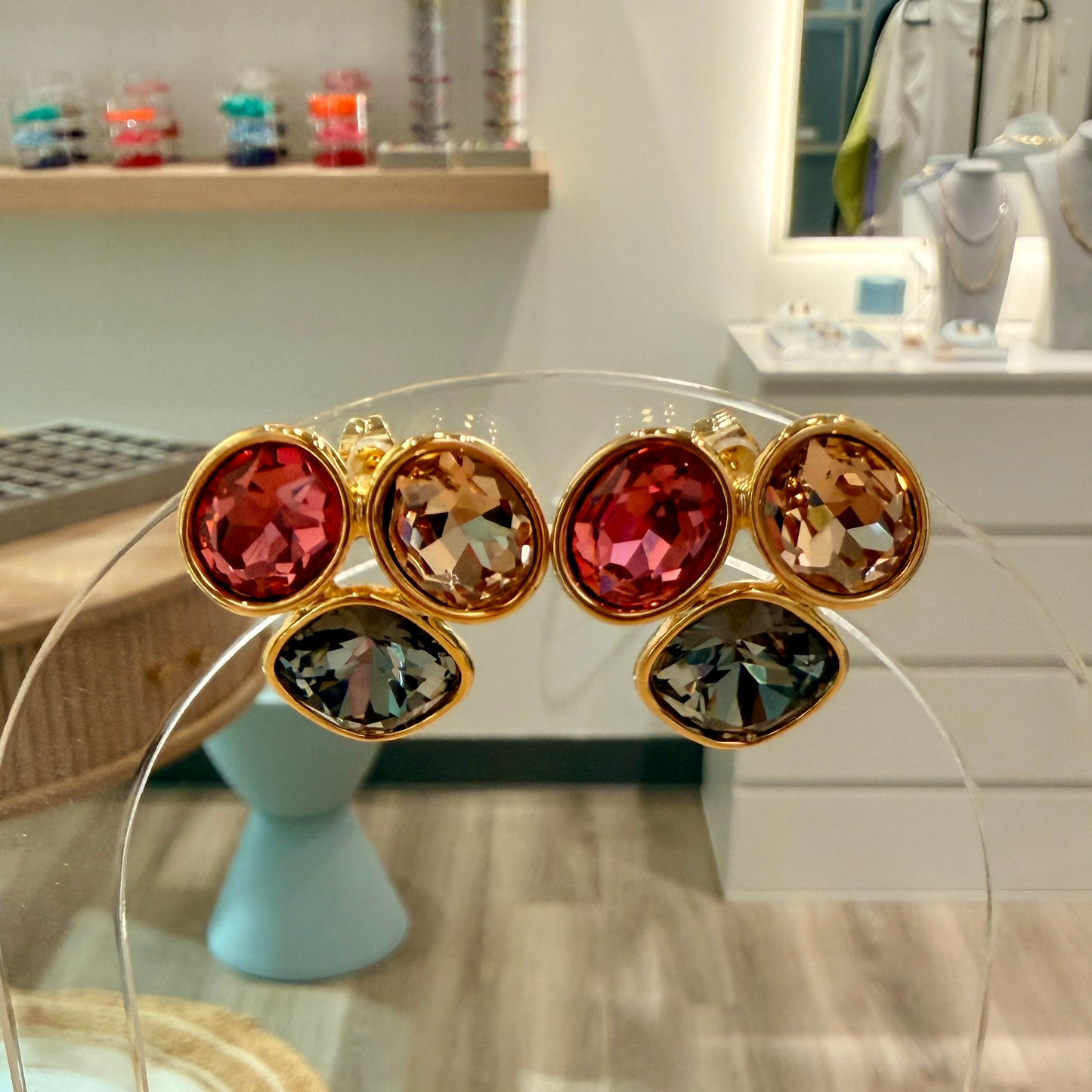 Lux trevol earrings