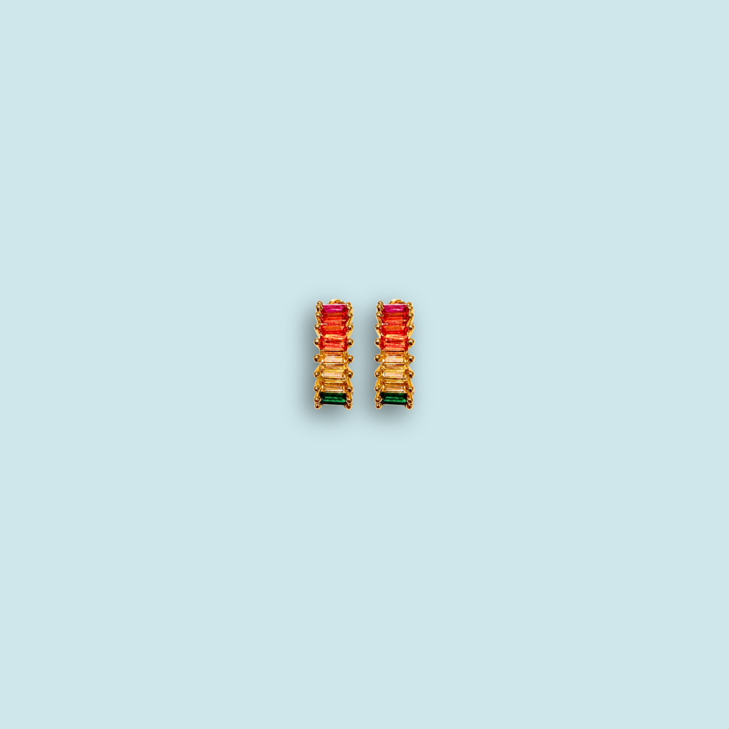 Crystal Hoops
