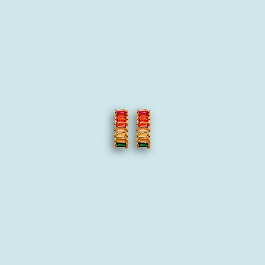 Crystal Hoops