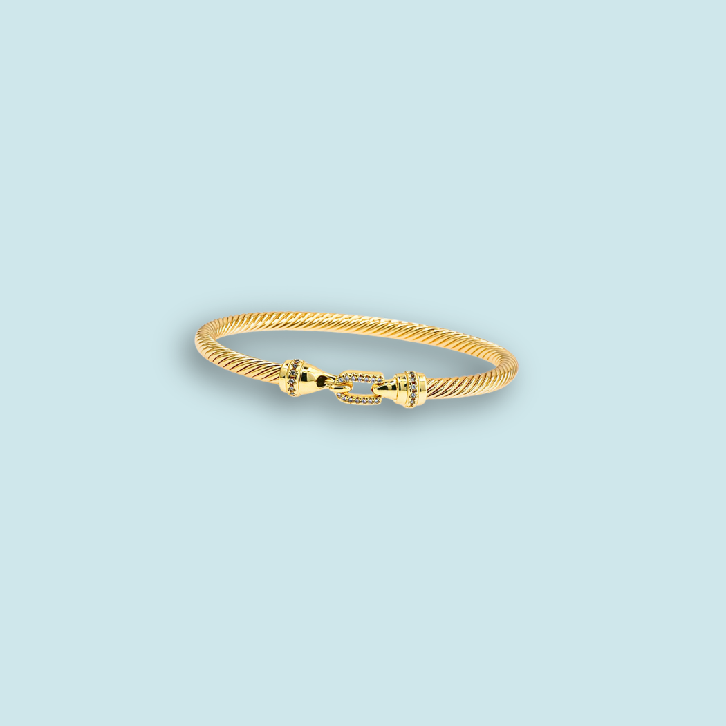 Shiny Cable Bracelet