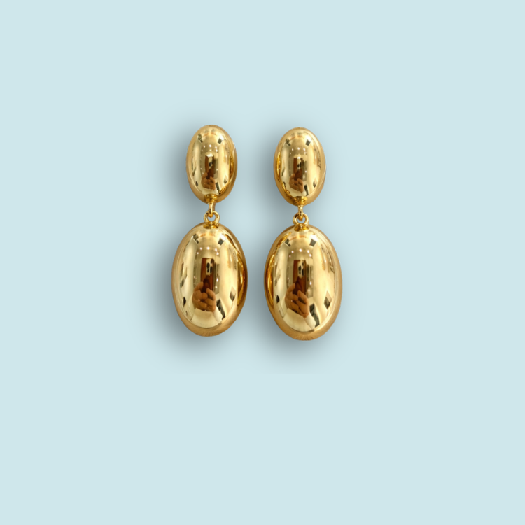 Long drop earring