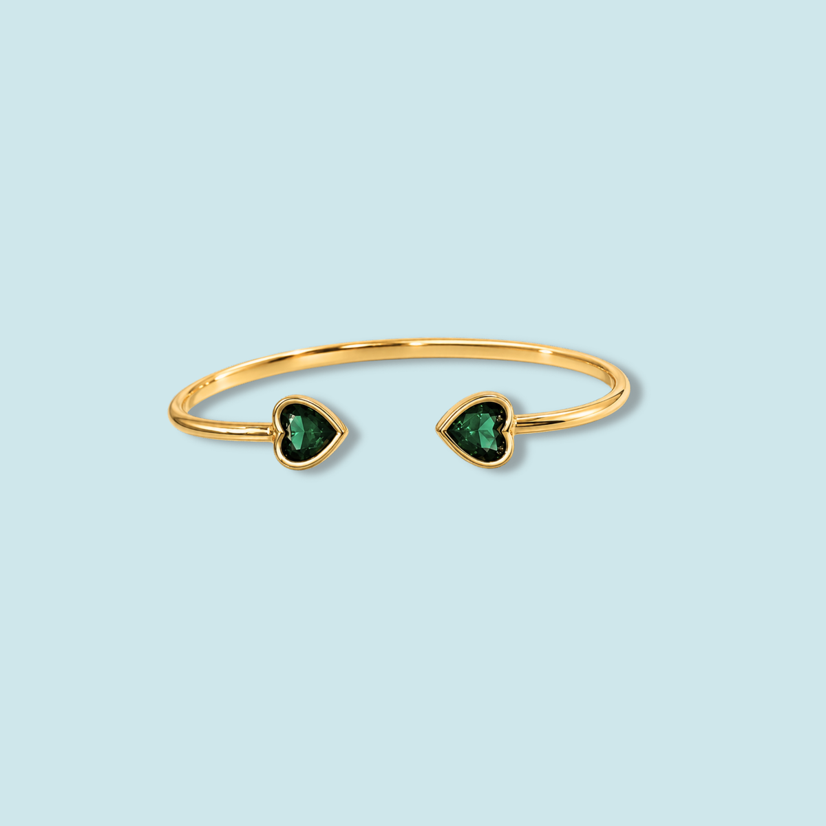 Double Heart Bracelet