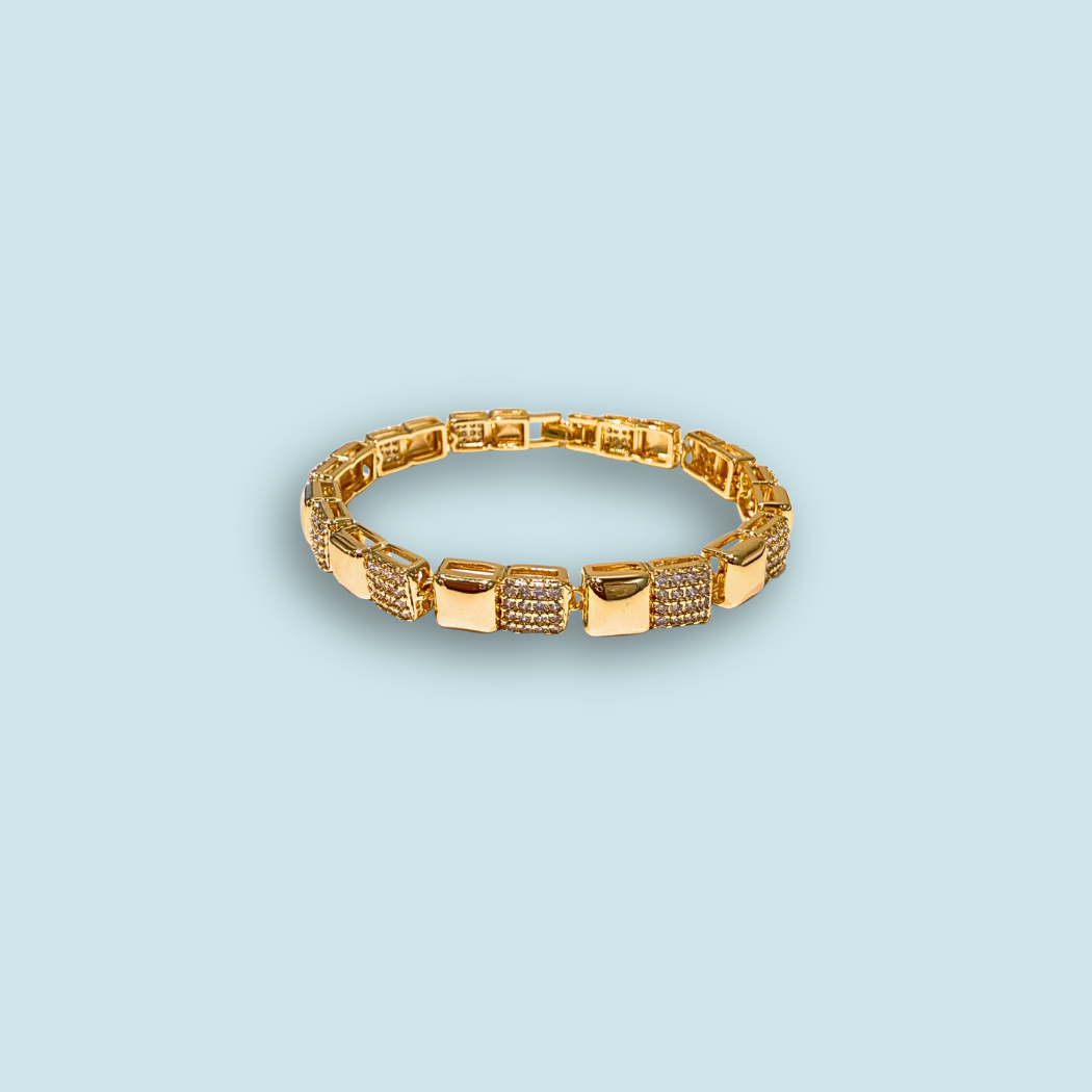 Shiny Square Bracelet