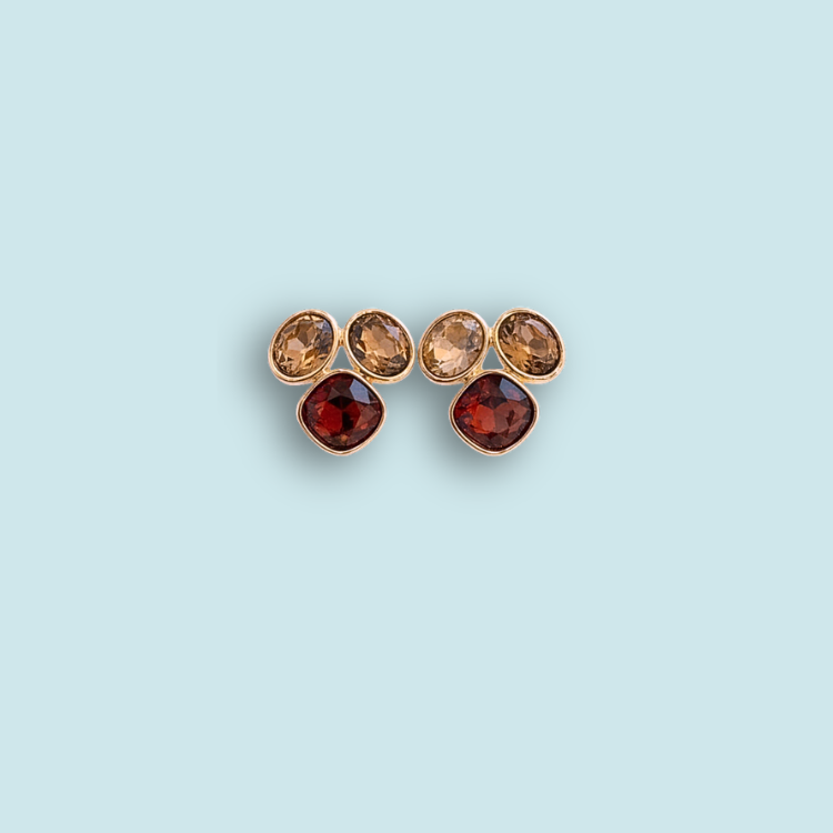 Lux trevol earrings