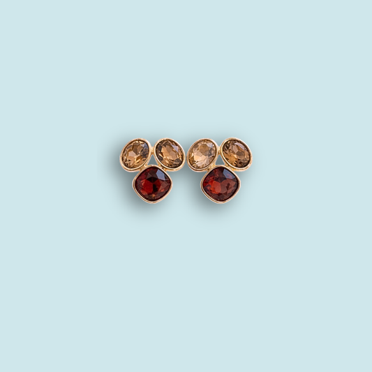 Lux trevol earrings
