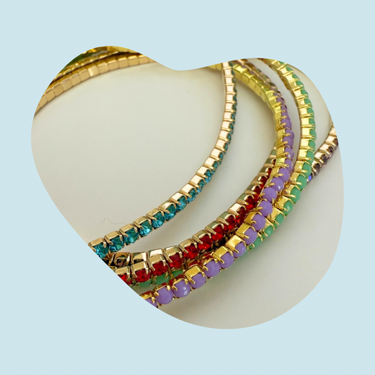 MIA GEMS ELASTIC BRACELET SET