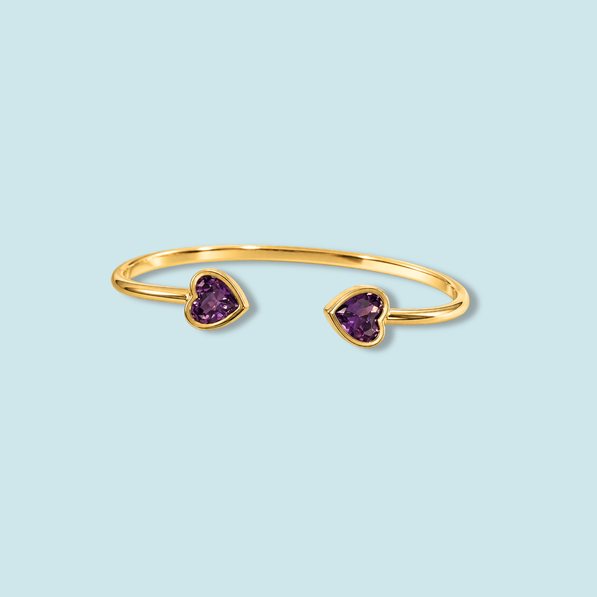 Double Heart Bracelet