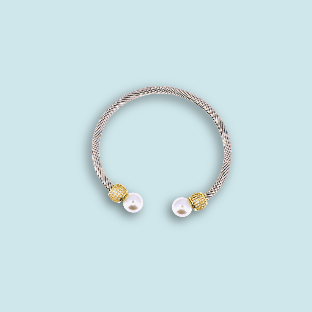 Silver Cable Bracelet